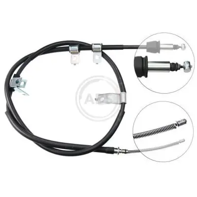 Cable de accionamiento, freno de estacionamiento A.B.S. K19307 Mejor Calidad